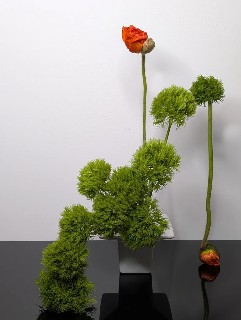 Botanical art for editorial photography by Atelier Frø Norway