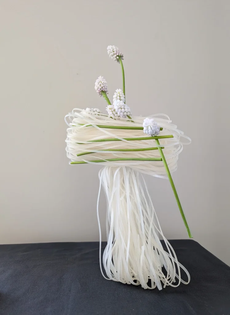 Contemporary botanical art for editorial photography by Atelier Frø Norway