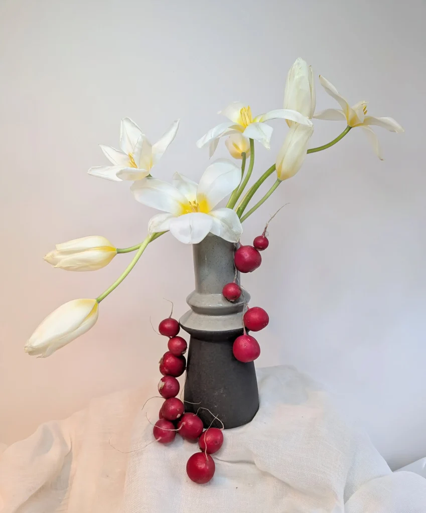 Botanical art for editorial photography by Atelier Frø Norway