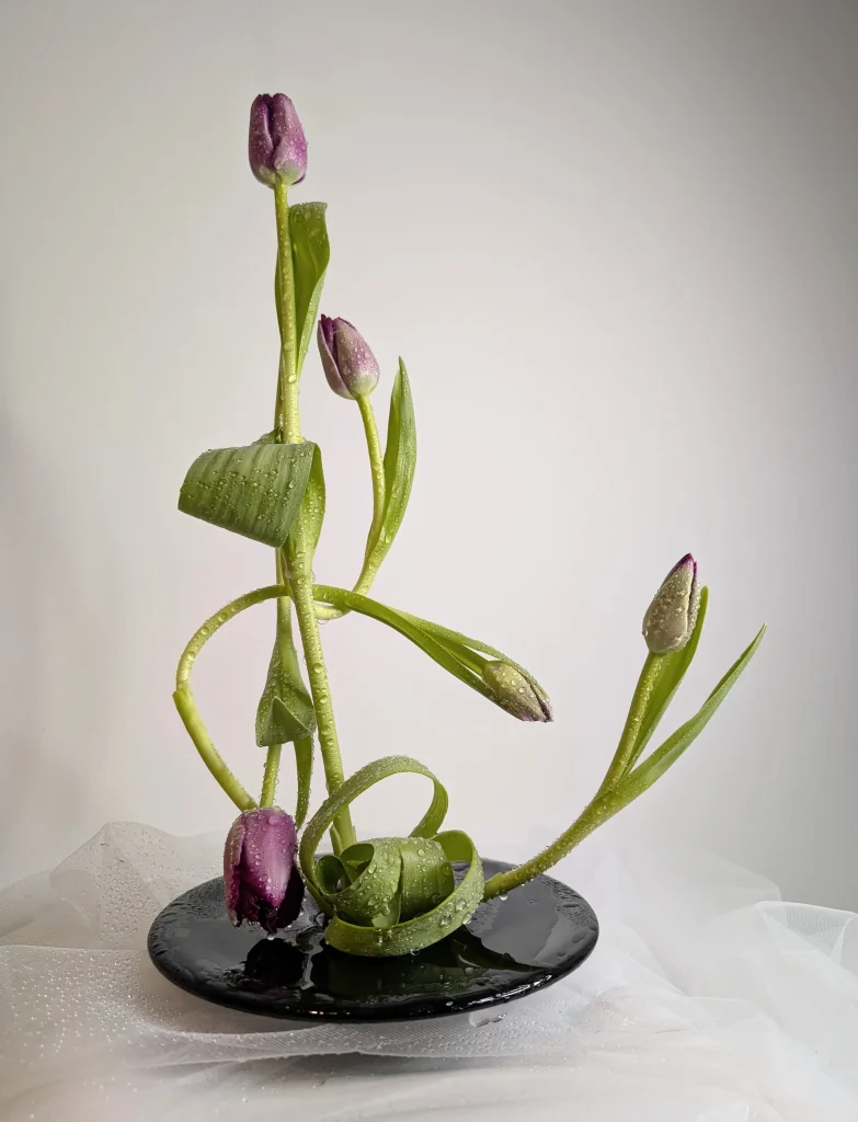 Sculptural floristry for editorial photography by Atelier Frø Norway