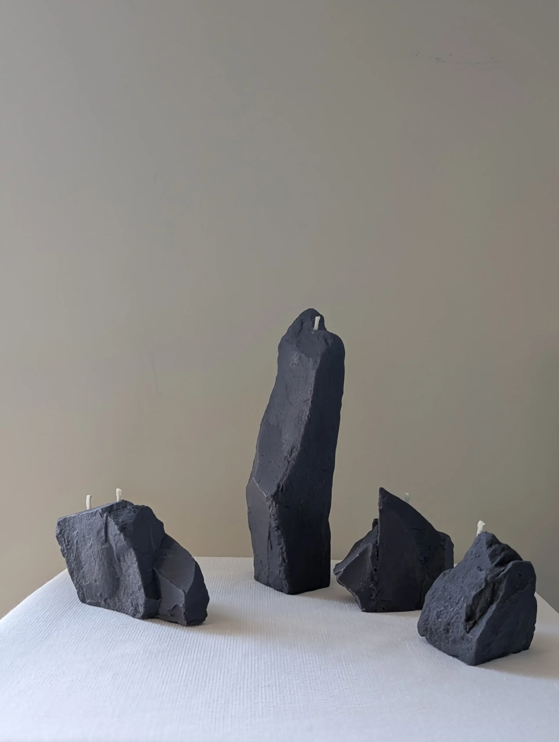 Stone candle_atelierfro_Katerina Haaland (3) STONE CANDLE _ set of 4
